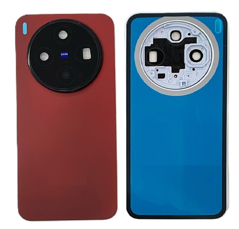 Compatible Replacement Vivo X300 5G Back Panel Battery Cover Replacement – Black, White & Red Color: RED